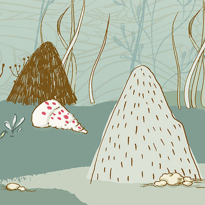 Vlies Fototapete | Mermaids | Größe 350 x 280 cm