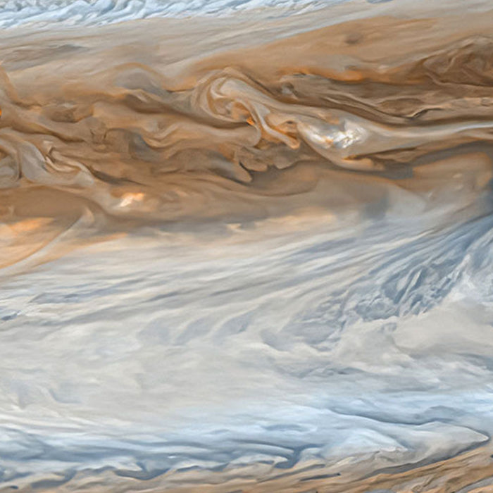 Selbstklebende Vlies Fototapete/Wandtattoo | Jupiter | Größe 125 x 125 cm