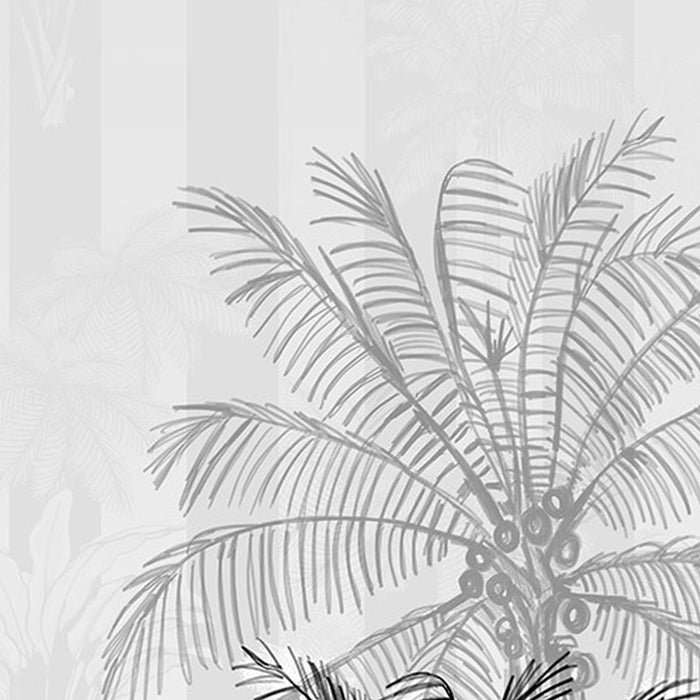 Vlies Fototapete | Lion King Monochrome | Größe 300 x 280 cm