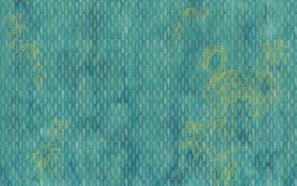 Vlies Fototapete | Wild Flamingo | Größe 400 x 250 cm