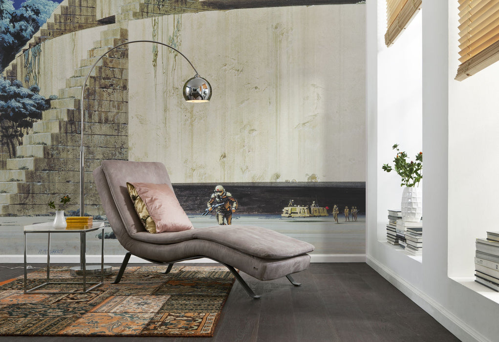 Vlies Fototapete | Star Wars Classic RMQ Yavin Temple | Größe 500 x 250 cm