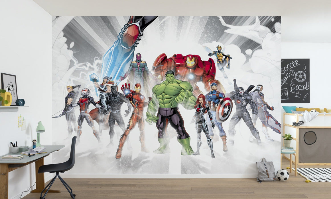 Papier Fototapete | Avengers Unite | Größe 368 x 254 cm