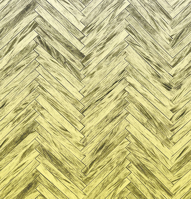 Vlies Fototapete | Herringbone Yellow Panel | Größe 100 x 250 cm