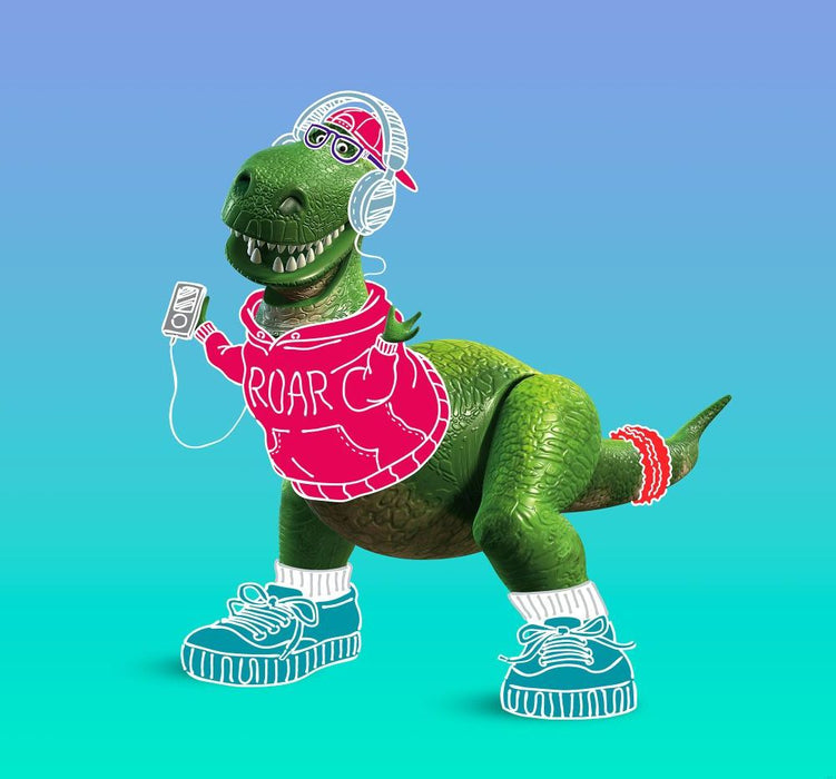 Vlies Fototapete | Toy Story Roar | Größe 300 x 280 cm