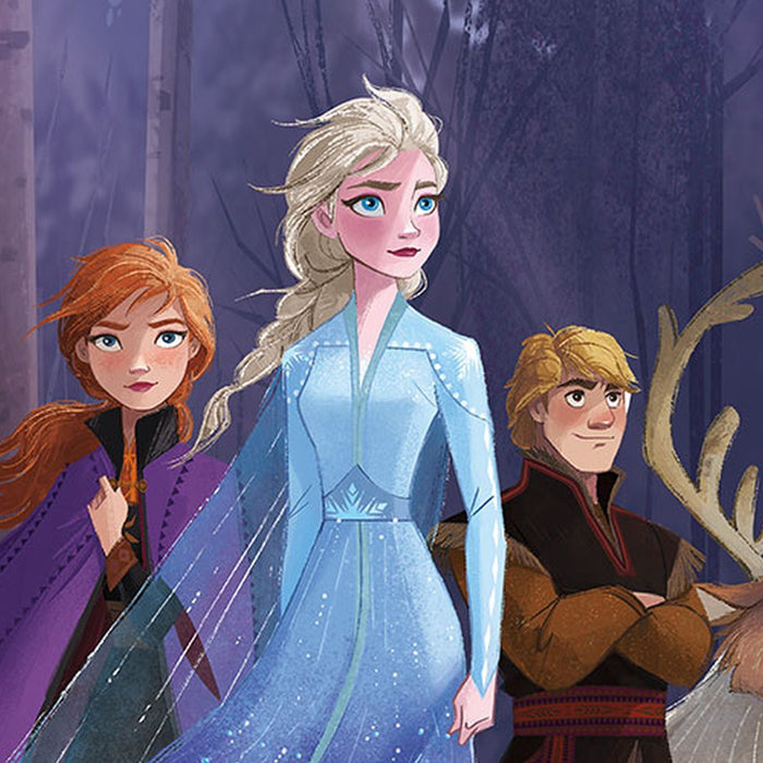 Vlies Fototapete | Frozen Autumn Glade | Größe 400 x 280 cm