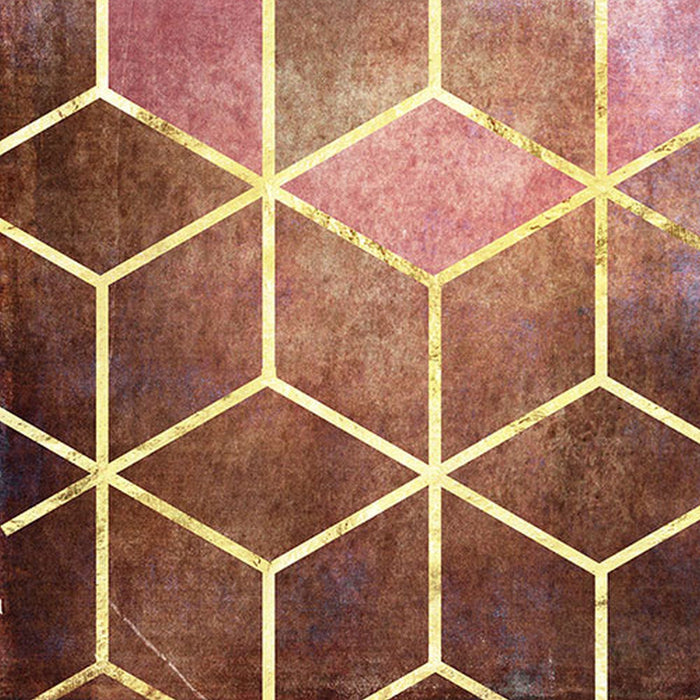 Komar | Vlies Fototapete | Mosaik Rosso | Größe 200 x 250 cm