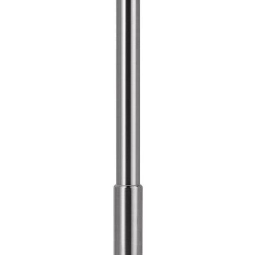 Trampolo 1 rund | Stützfuß | chrom poliert | H 920 - 1100 mm