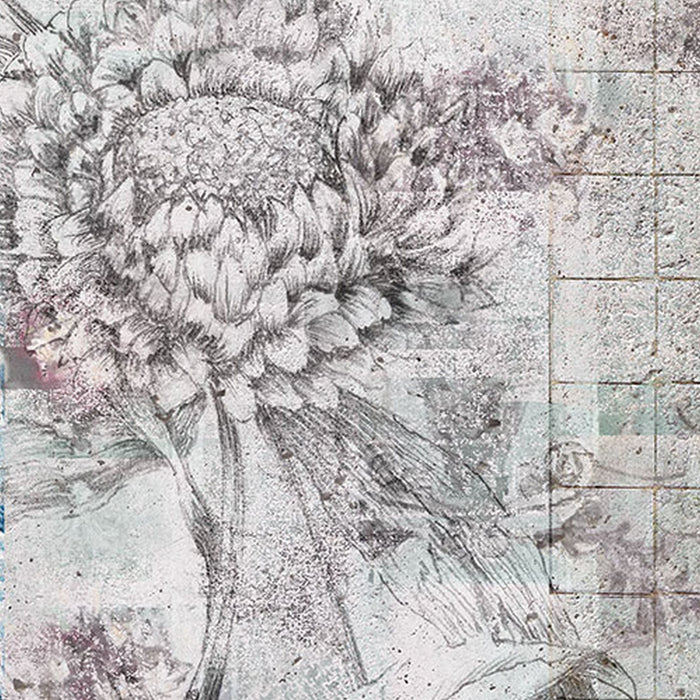 Vlies Fototapete | Patches  | Größe 400 x 260 cm