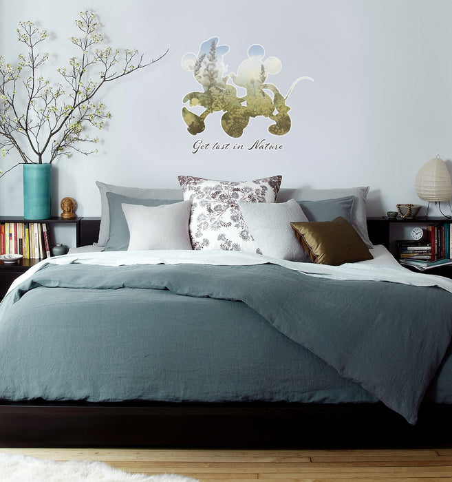 Wandtattoo | Mickey Get Lost  | Größe 50 x 70 cm