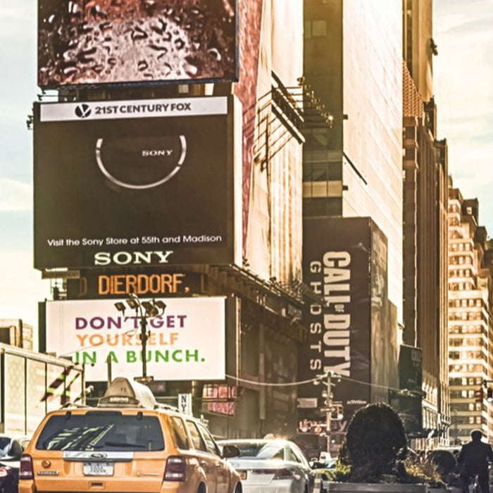 Komar | Vlies Fototapete | Times Square | Größe 368 x 248 cm