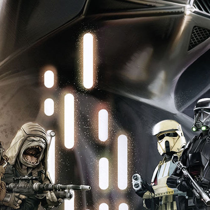 Vlies Fototapete | Star Wars Collage | Größe 400 x 250 cm