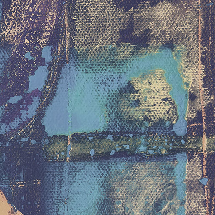 Vlies Fototapete | Stems Blooming Blue  | Größe 500 x 280 cm