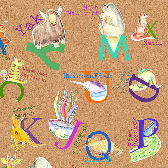 Vlies Fototapete | Animals A|Z Panel | Größe 100 x 250 cm