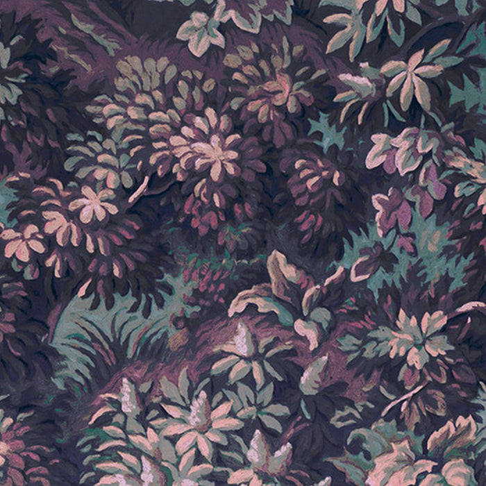 Komar | Vlies Fototapete | Botanique Aubergine | Größe 300 x 280 cm