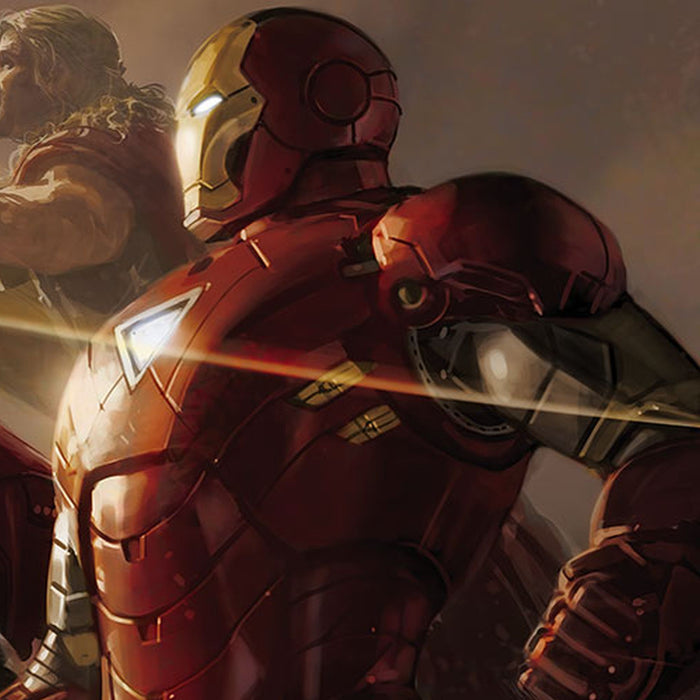 Vlies Fototapete | Avengers Final Battle | Größe 500 x 280 cm