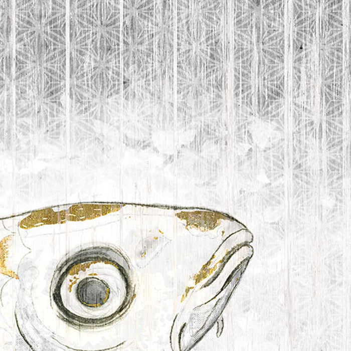 Vlies Fototapete | Golden Koi | Größe 400 x 280 cm