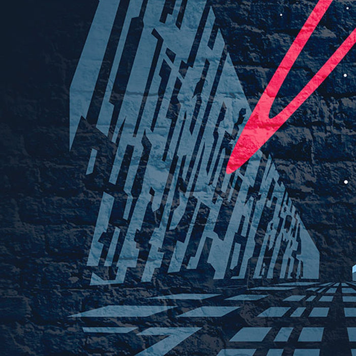 Vlies Fototapete | Star Wars Classic Concrete TIE|Fighter | Größe 200 x 280 cm