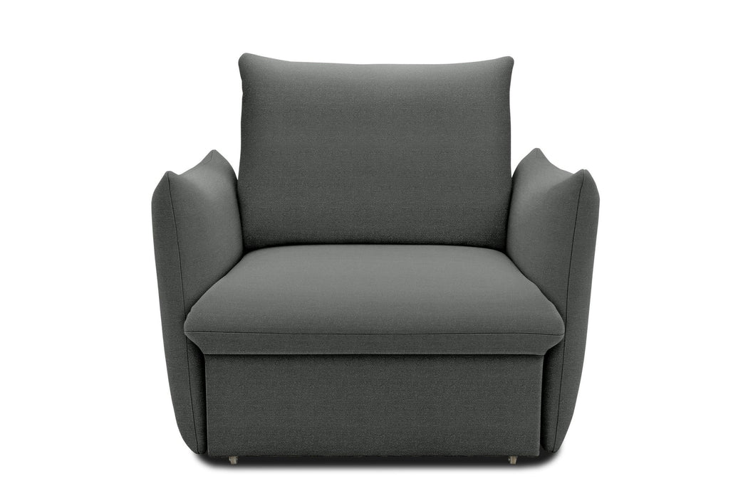 LOOKS XII Sessel Schlaffunktion | Schlafsessel | einzeln ausziehbare Schlaffunktion | Boxspringfederung | 120 cm