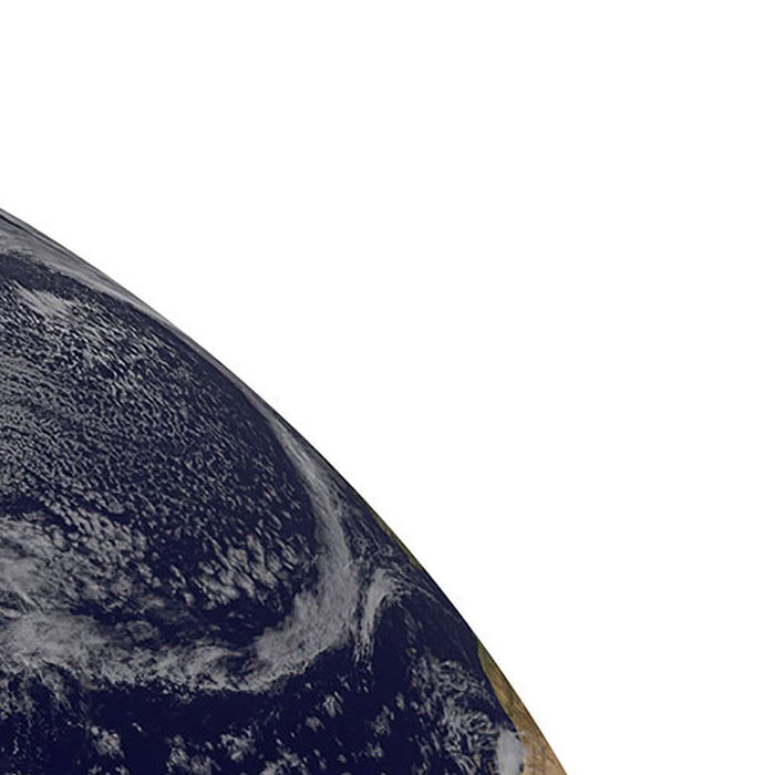 Komar | Selbstklebende Vlies Fototapete/Wandtattoo | Earth | Größe 125 x 125 cm