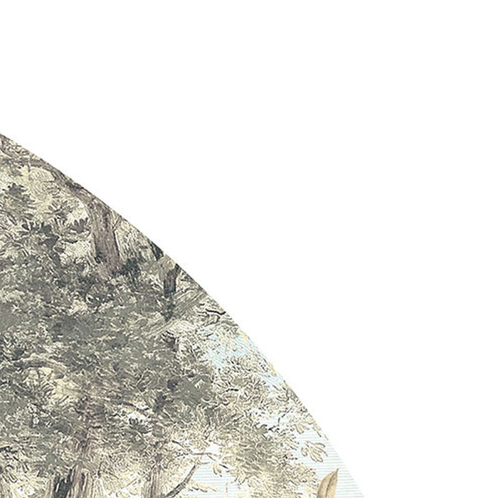 Komar | Selbstklebende Vlies Fototapete/Wandtattoo | Utopia | Größe 125 x 125 cm