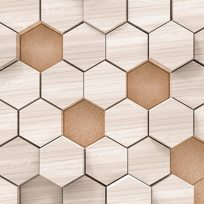 Vlies Fototapete | Woodcomb Nude | Größe 400 x 250 cm