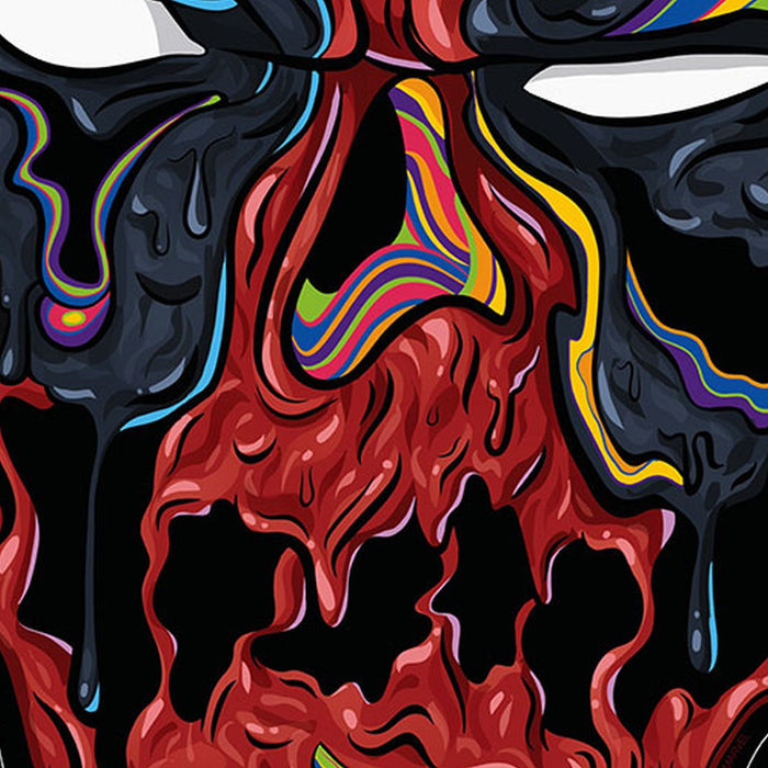 Komar | Wandtattoo | Deadpool Meltpool  | Größe 50 x 70 cm
