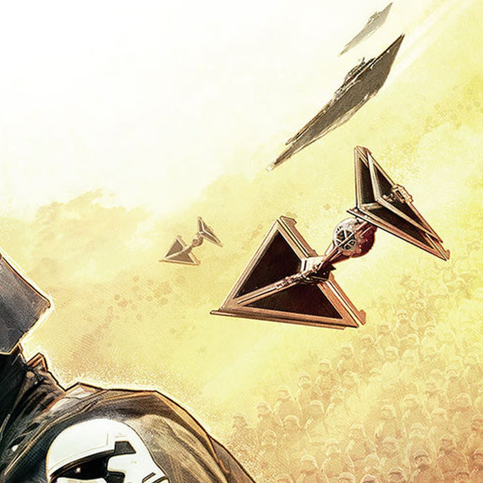 Papier Fototapete | STAR WARS EP9 Movie Poster Wide | Größe 368 x 254 cm