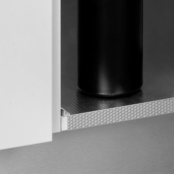 emuca Schutz für Böden von Küchenmöbeln, M100, 968 x 580 mm, Dicke 16 mm, Alumin