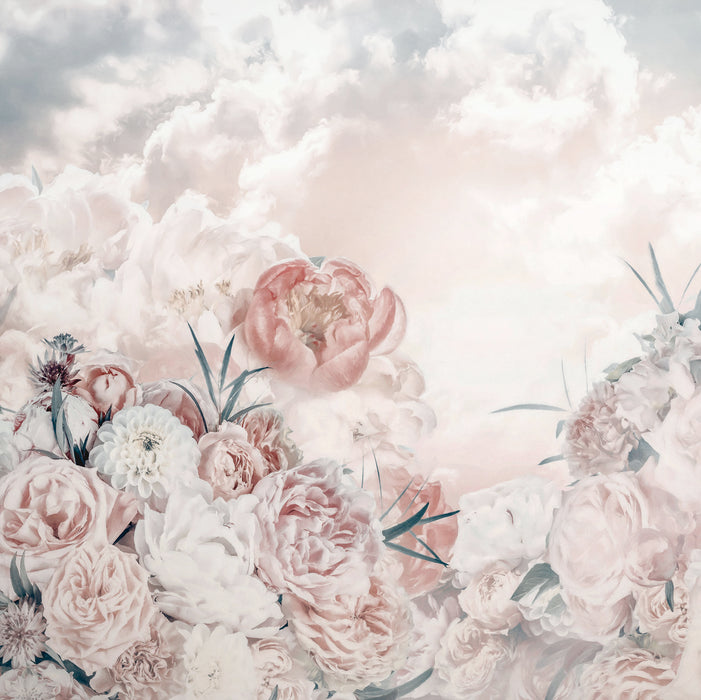 Komar | Vlies Fototapete | Blossom Clouds | Größe 250 x 250 cm