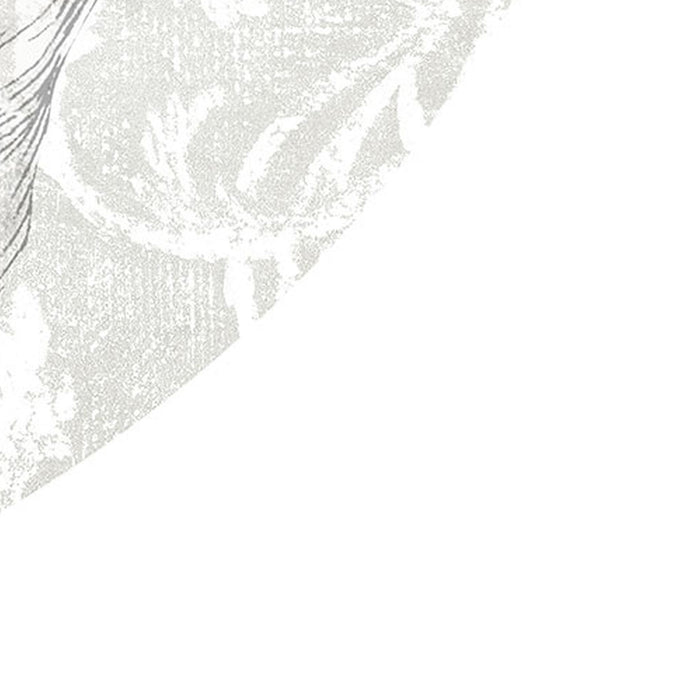 Komar | Selbstklebende Vlies Fototapete/Wandtattoo | Barock Beauty | Größe 125 x 125 cm