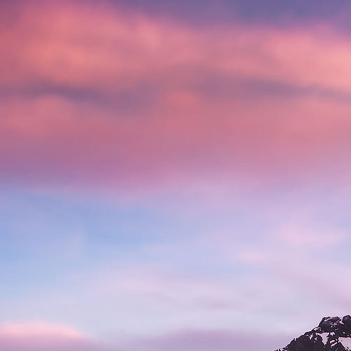 Vlies Fototapete | Glowing Vestrahorn | Größe 200 x 250 cm