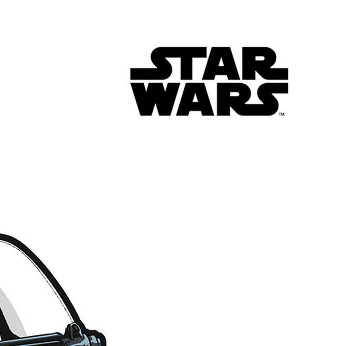 Komar | Selbstklebende Vlies Fototapete/Wandtattoo | Star Wars XXL Stormtrooper | Größe 127 x 188 cm