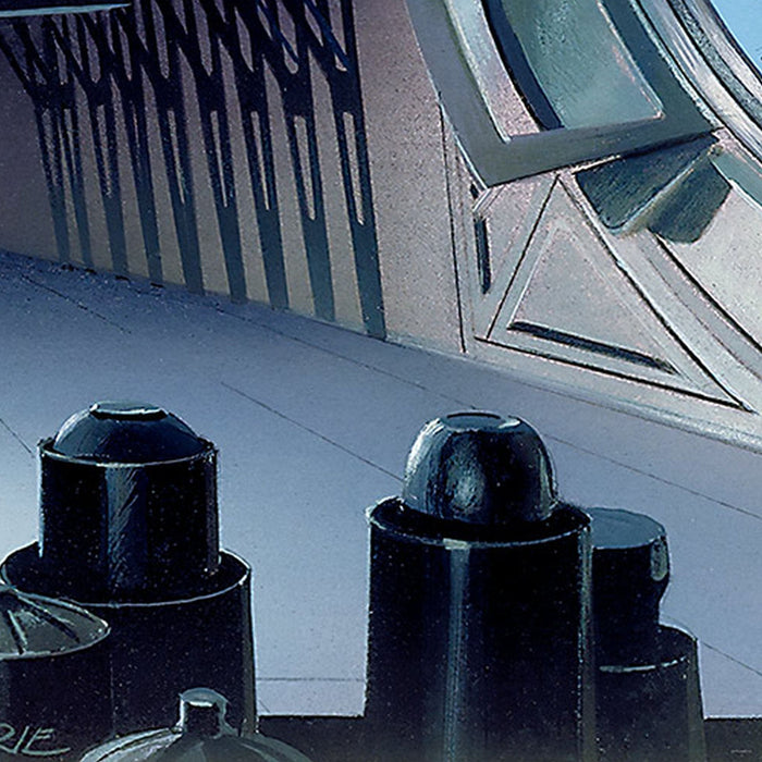 Vlies Fototapete | Star Wars Classic RMQ Duell Throneroom | Größe 500 x 250 cm