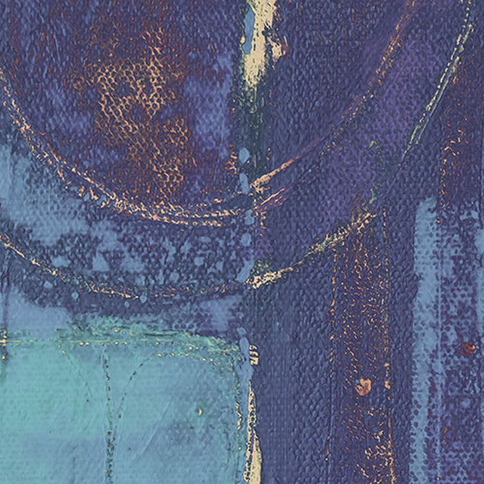 Vlies Fototapete | Stems Blooming Blue  | Größe 500 x 280 cm