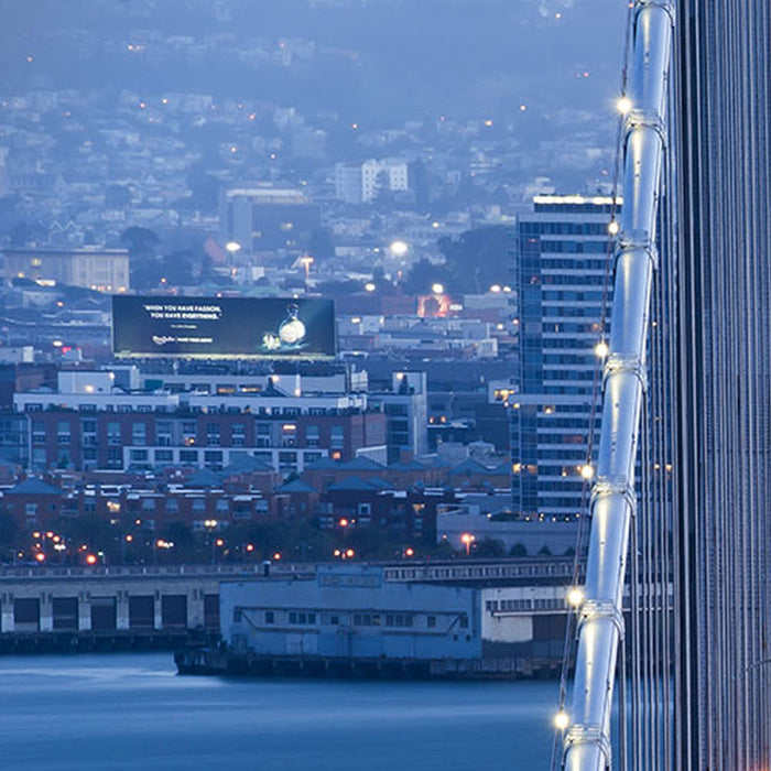 Komar | Vlies Fototapete | San Francisco Blues | Größe 300 x 200 cm