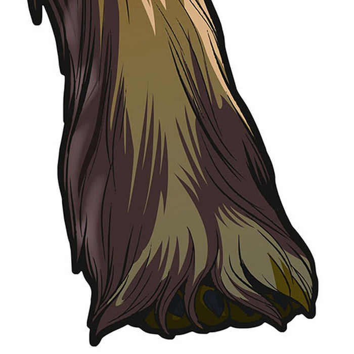 Selbstklebende Vlies Fototapete/Wandtattoo | Star Wars XXL Chewbacca | Größe 127 x 200 cm