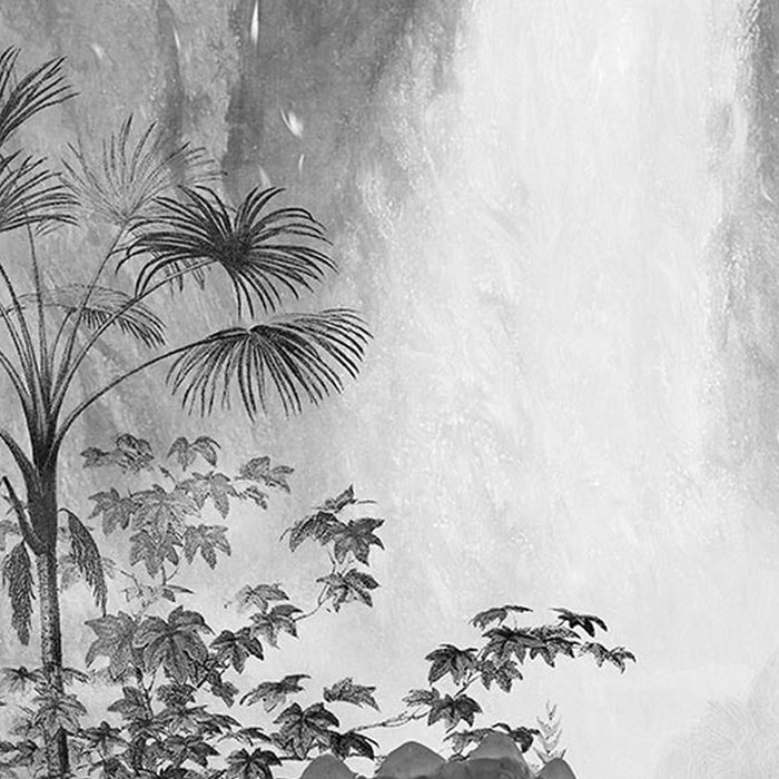 Vlies Fototapete | Jurassic Waterfall | Größe 200 x 280 cm