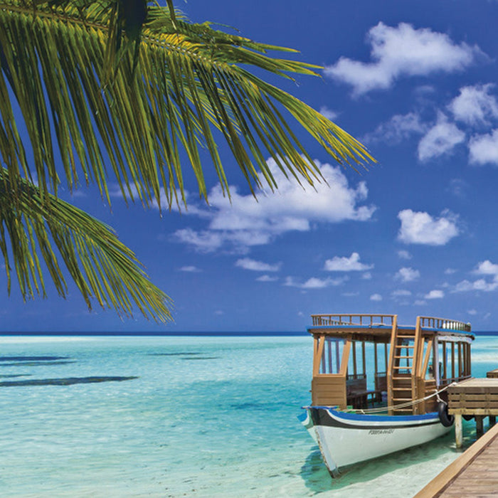 Papier Fototapete | Beach Resort | Größe 368 x 254 cm