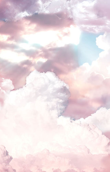 Vlies Fototapete | Clouds Panel | Größe 100 x 250 cm