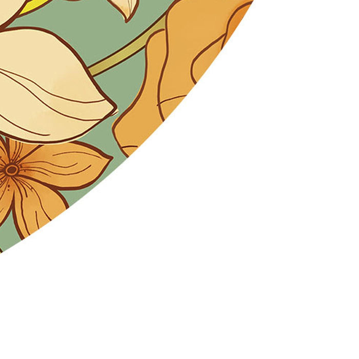 Selbstklebende Vlies Fototapete/Wandtattoo | Belle Spirit of Autumn | Größe 125 x 125 cm