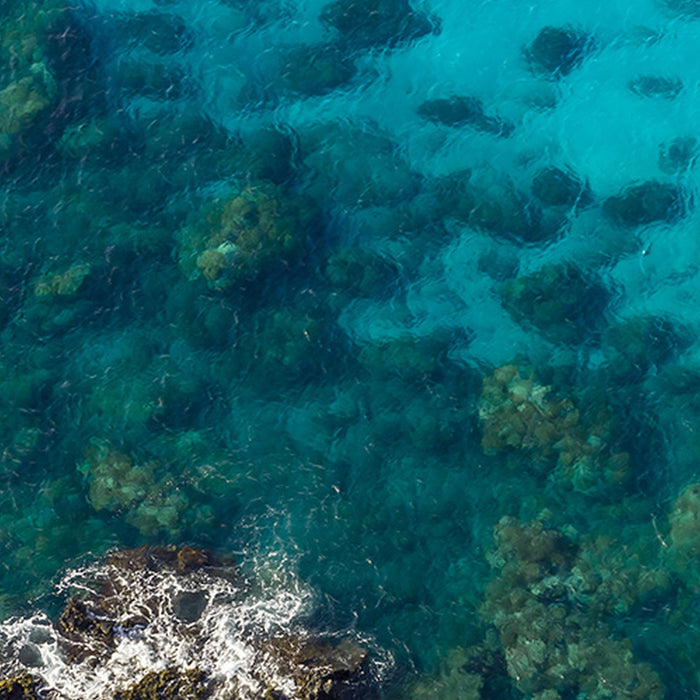 Vlies Fototapete | Bright Blue  | Größe 450 x 280 cm