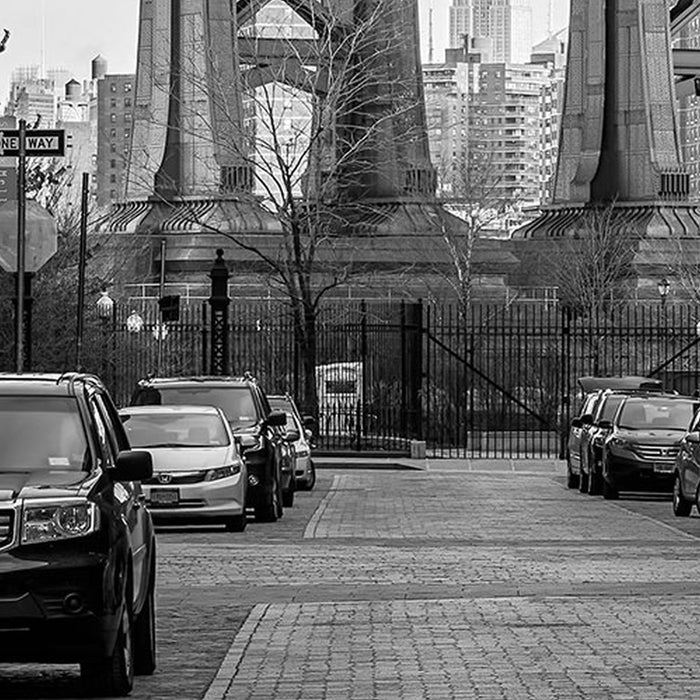 Komar | Vlies Fototapete | Brooklyn View | Größe 100 x 280 cm