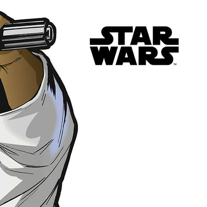 Komar | Selbstklebende Vlies Fototapete/Wandtattoo | Star Wars XXL Luke Skywalker | Größe 127 x 200 cm
