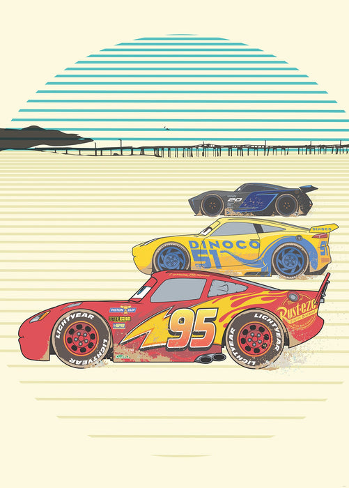 Vlies Fototapete | Cars Stream Lines | Größe 200 x 280 cm