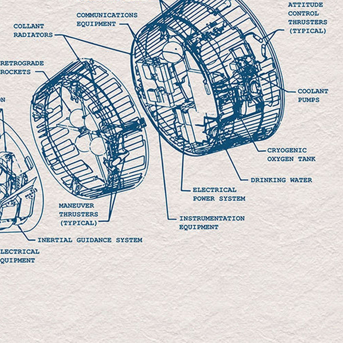 Vlies Fototapete | Spacecraft Architecture | Größe 400 x 280 cm