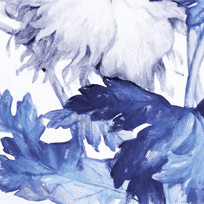 Vlies Fototapete | Blue Silhouettes  | Größe 350 x 250 cm