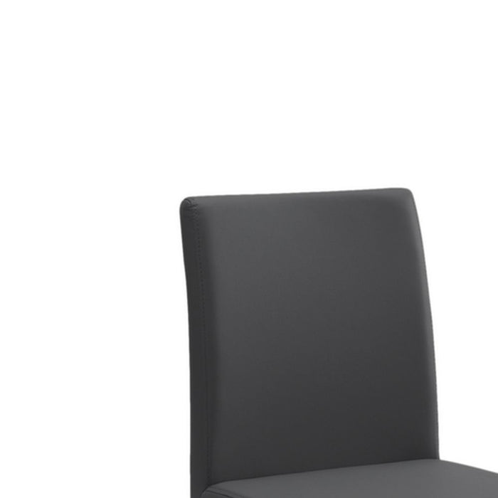 Naber | Zesen 1 | Stuhl Küchenstuhl Esszimmerstuhl | Edelstahl schwarz