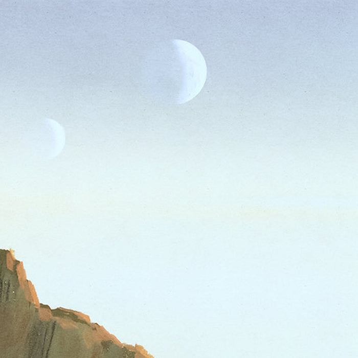 Vlies Fototapete | Star Wars Classic RMQ Droids | Größe 500 x 250 cm