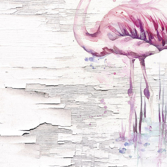 Vlies Fototapete | Pink Flamingo | Größe 200 x 250 cm