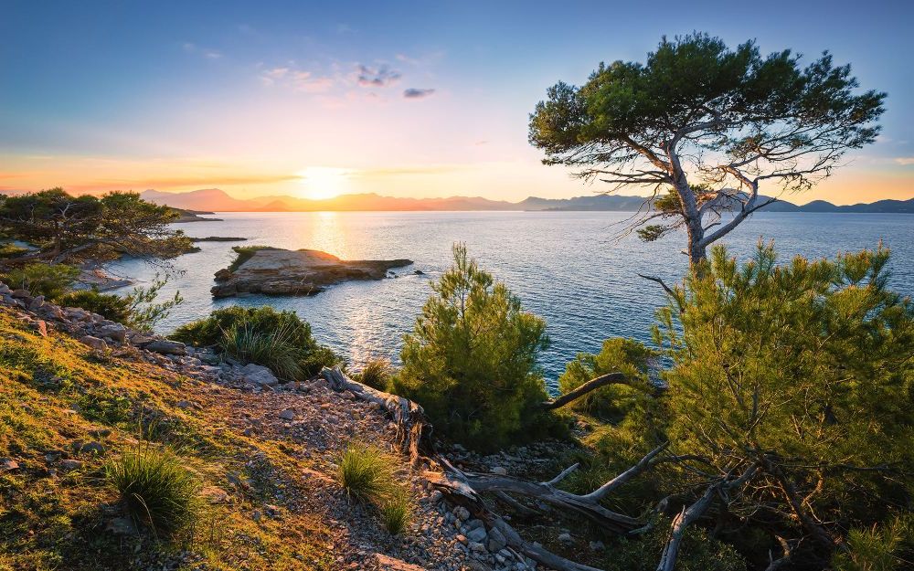 Vlies Fototapete | Southern Light | Größe 400 x 250 cm